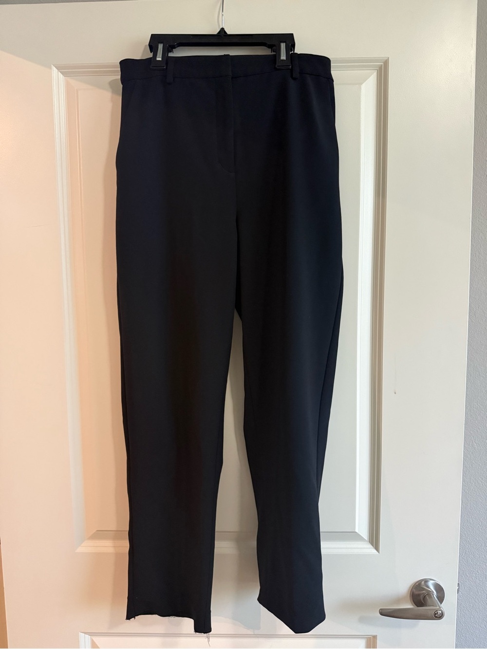 Express Black Straight-Leg Women's Dress Pants